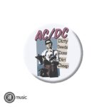 AC/DC Badge Knappar 6-Pack 7