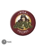 AC/DC Badge Knappar 6-Pack 8