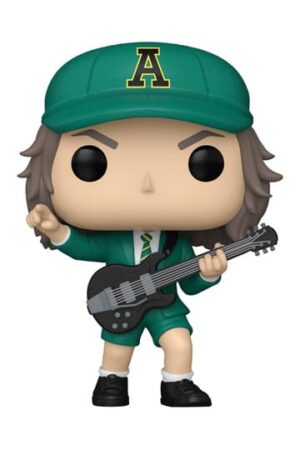 AC/DC POP! Rocks Vinyl Figur Angus Young Grön 9 cm 1