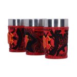 AC/DC Shot Glasses Logo 3-Pack 4