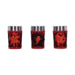 AC/DC Shot Glasses Logo 3-Pack 5