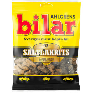 Ahlgrens Bilar Saltlakrits 100 g 1