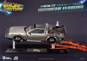 Back to the Future Egg Attack Floating Statue II DeLorean Deluxe Version Exclusive 20 cm 1