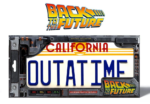 BACK TO THE FUTURE - License Plate Outatime - Replica 1/1 2