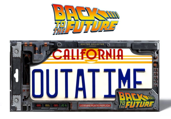 BACK TO THE FUTURE - License Plate Outatime - Replica 1/1 2