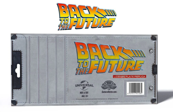 BACK TO THE FUTURE - License Plate Outatime - Replica 1/1 3