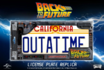 BACK TO THE FUTURE - License Plate Outatime - Replica 1/1 5