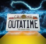 BACK TO THE FUTURE - Outatime Number Plate Replica 1