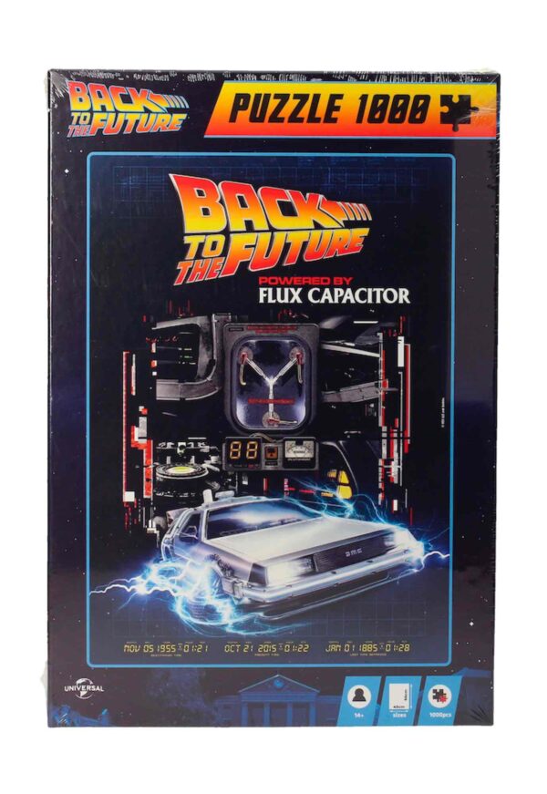 Back to the Future - Powered by Flux Capacitor Pussel 1000-bitar 2