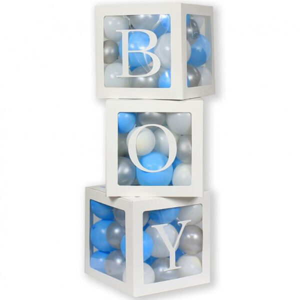 Ballongboxar Boy 35 cm 1