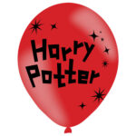 Ballonger Harry Potter Grå, Röd & Gul 6-pack 6