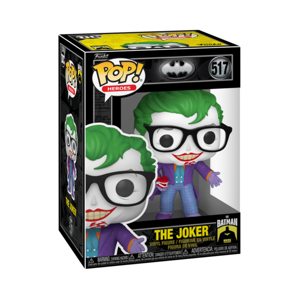 Batman 85th Anniversary POP! Movies Vinyl Figure The Joker with Teeth 9 cm 2