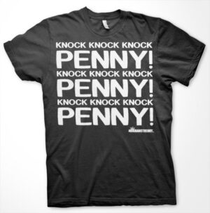 Big Bang Theory Penny Penny Penny T-shirt 1