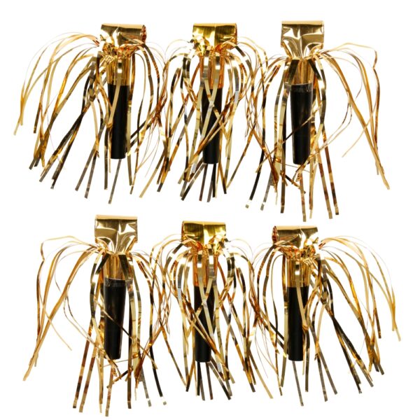 BLÅSORMAR GULD GLITTER 6-PACK 2