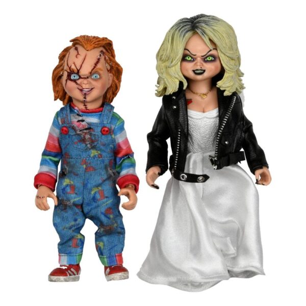 Bride of Chucky Clothed Action Figure 2-Pack Chucky & Tiffany 14 cm 1