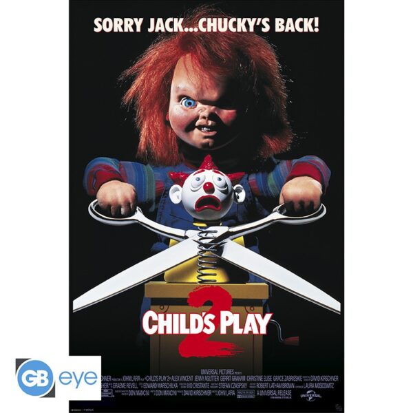 CHUCKY - Poster Maxi 91.5x61 cm - Child's play 2 1