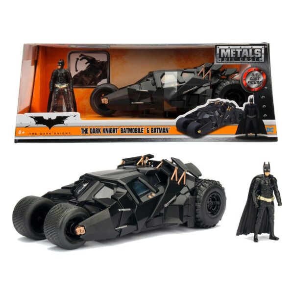 DC Comics Diecast Model 1/24 Batman The Dark Knight Batmobile 2