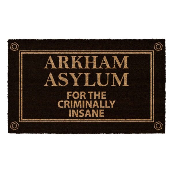 DC Comics Dörrmatta - Arkham Asylum 40 x 60 cm 1