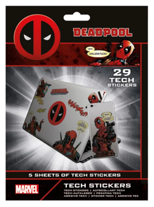 DEADPOOL - Tech Stickers Pack - Merc With A Mouth 1