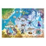 Disney Story Maps Frozen Pussel 1000-bitar 2