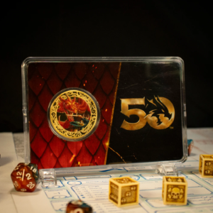 DUNGEONS & DRAGONS - 50th - Limited Edition 24k Gold Plated Coin 1