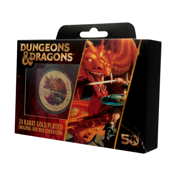 DUNGEONS & DRAGONS - 50th - Limited Edition 24k Gold Plated Coin 4