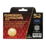 DUNGEONS & DRAGONS - 50th - Limited Edition 24k Gold Plated Coin 5