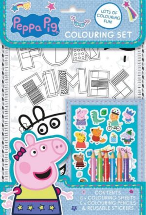 Färgläggnings-set Greta Gris / Peppa Pig 1