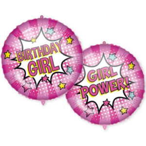 Folieballong "BIRTHDAY GIRL" 1