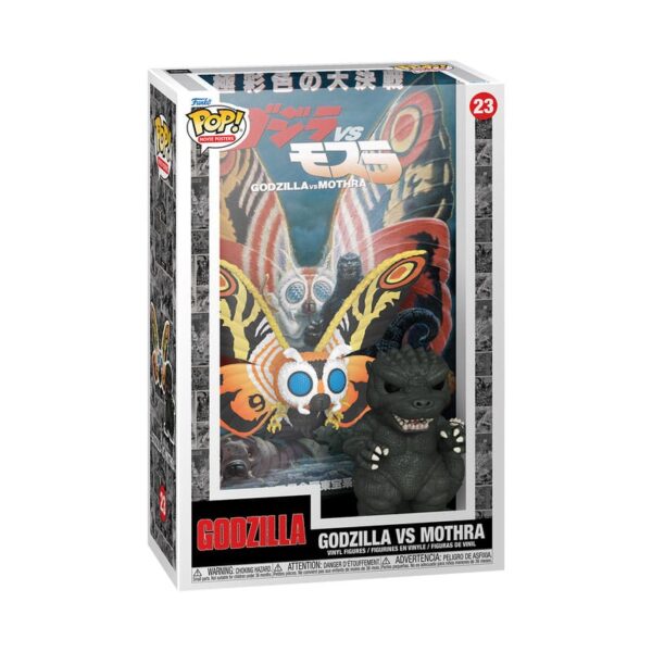 Godzilla 70th Anniversary POP! Movie Poster & Figure Godzilla vs Mothra 9 cm 2