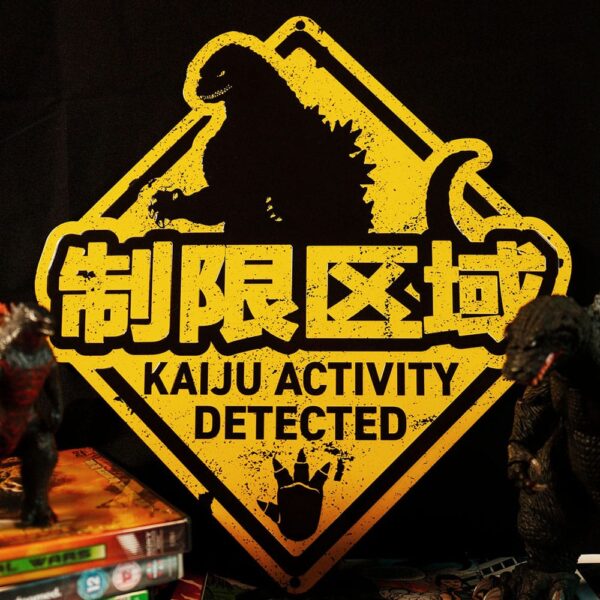 Godzilla Tin Sign Kaiju 2