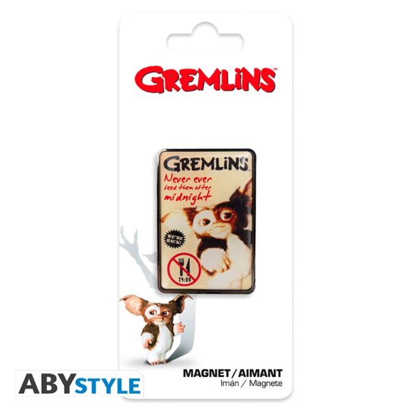 GREMLINS - Premium Magnet - Don't feed after midnight 3