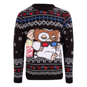 Gremlins Sweatshirt Christmas Jumper Gizmo Popcorn 1