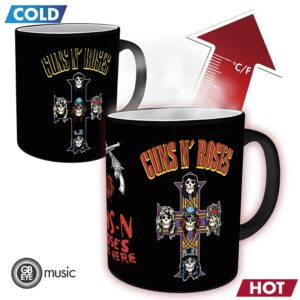 GUNS N ROSES - Mugg Heat Change 320 ml - Cross 1