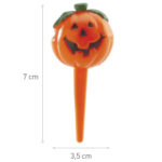 Halloween Dekoration Pumpa Plast 1 st 2