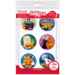 Halloween Muffinsdekoration Ø 5,8 cm 12-pack 1