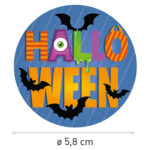 Halloween Muffinsdekoration Ø 5,8 cm 12-pack 3