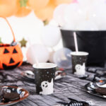 Halloweenspöke Pappersmugg 6-pack 2