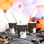 Halloweenspöke Pappersmugg 6-pack 3