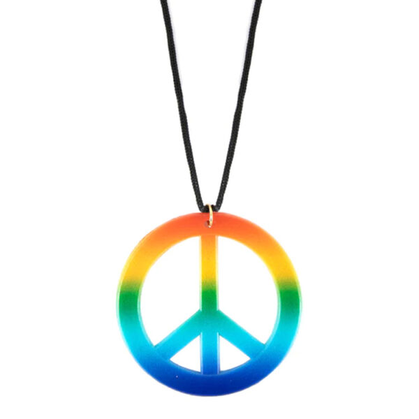 Halsband Peacetecken 1