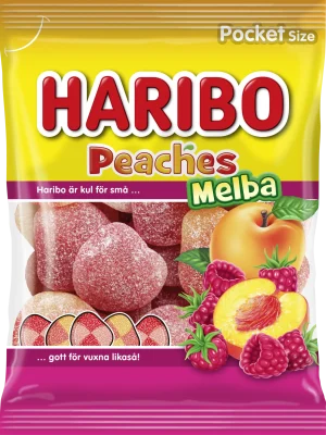 HARIBO Peaches Melba Godispåse 80 g 1