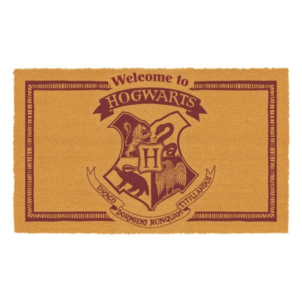 Harry Potter Doormat Welcome to Hogwarts 40 x 60 cm 1