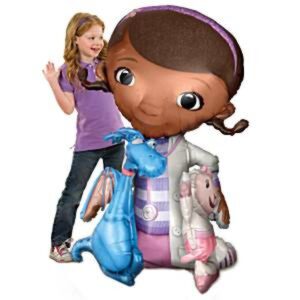 Heliumballong airwalker Doc McStuffins 1