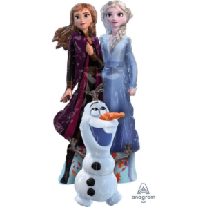 Heliumballong Airwalker Frost - Anna, Elsa & Olof 1