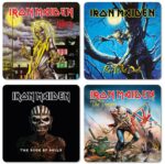 Iron Maiden 4Pcs Coaster Pack 1