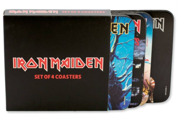 Iron Maiden 4Pcs Coaster Pack 2