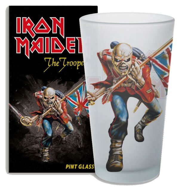 Iron Maiden Ölglas 0,5 Liter 2