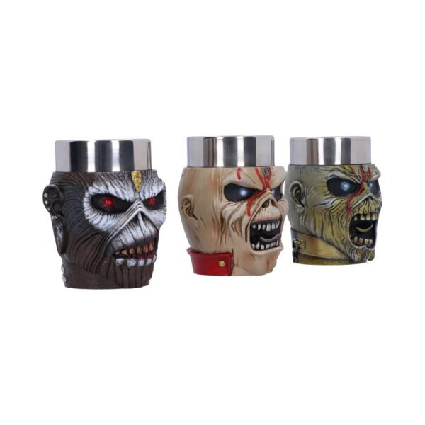 Iron Maiden Shotglas Eddie 3-Pack 4