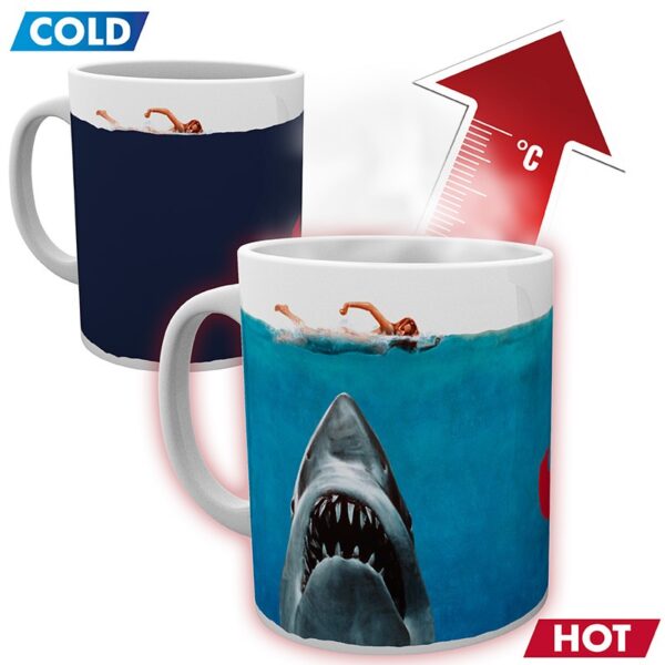 JAWS Mug Heat Change 320 ml - One Sheet 1