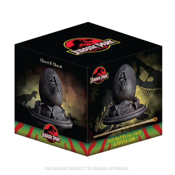 JURASSIC PARK 30TH - Egg + Cane Set - Limited Edition Replica 4